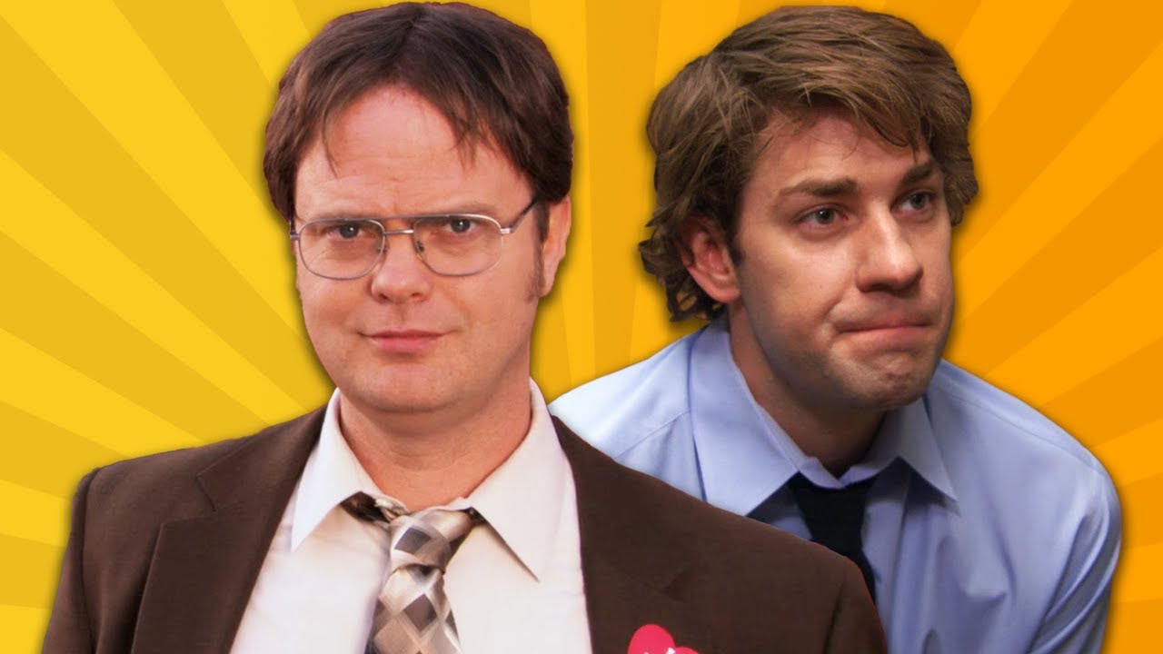 Dwight y Jim son los mejores amigos de la TV - the office