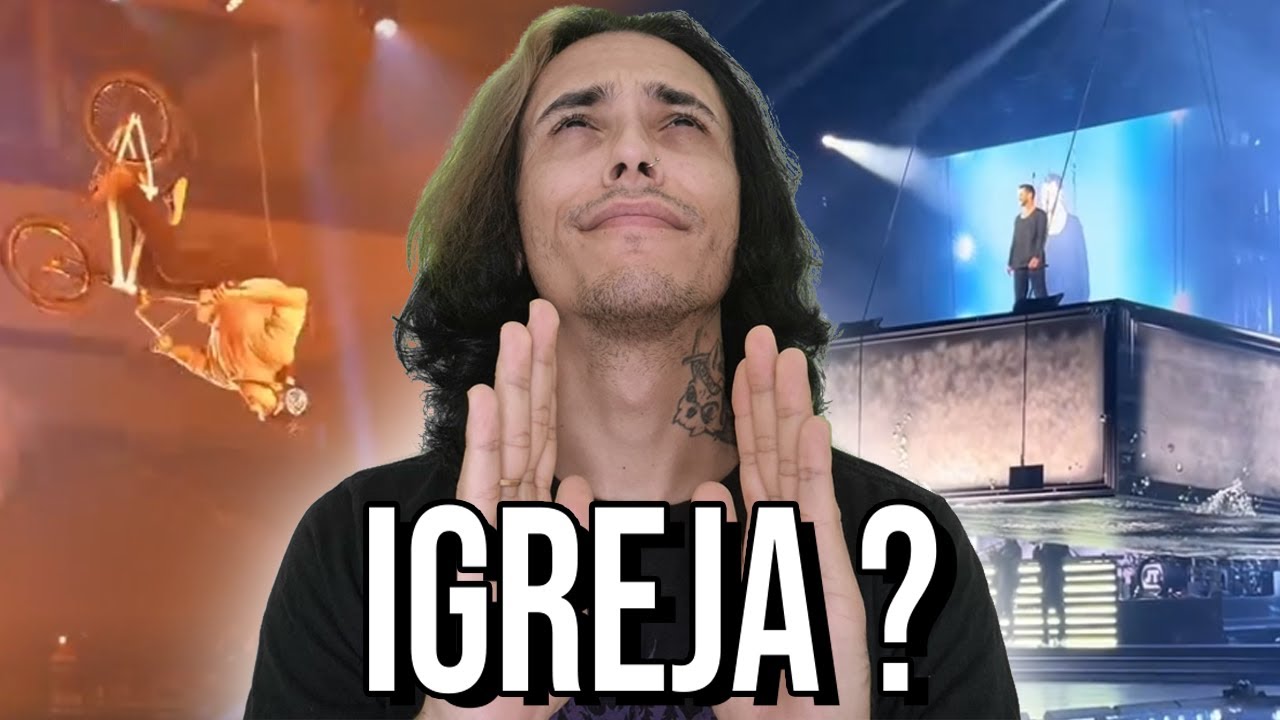 Mega Igrejas o lugar mais exagerado das religi&otilde;es (tem rodeio la man kkkk)
