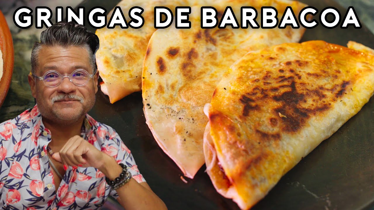 Barbacoa Tacos and Gringas de Barbacoa with Consom&eacute; | Pru&eacute;balo with Rick Martinez