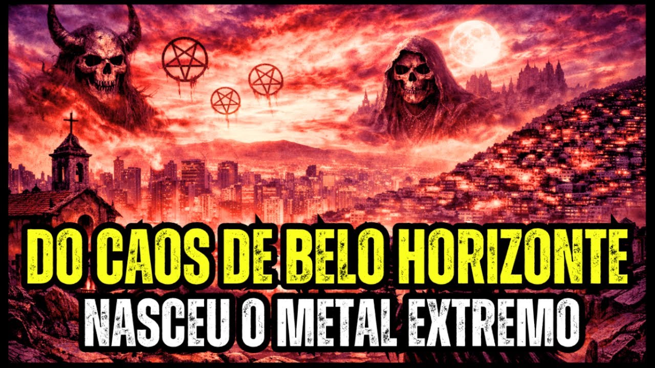 Belo Horizonte como você nunca viu a cena de metal extremo que influenciou o mundo