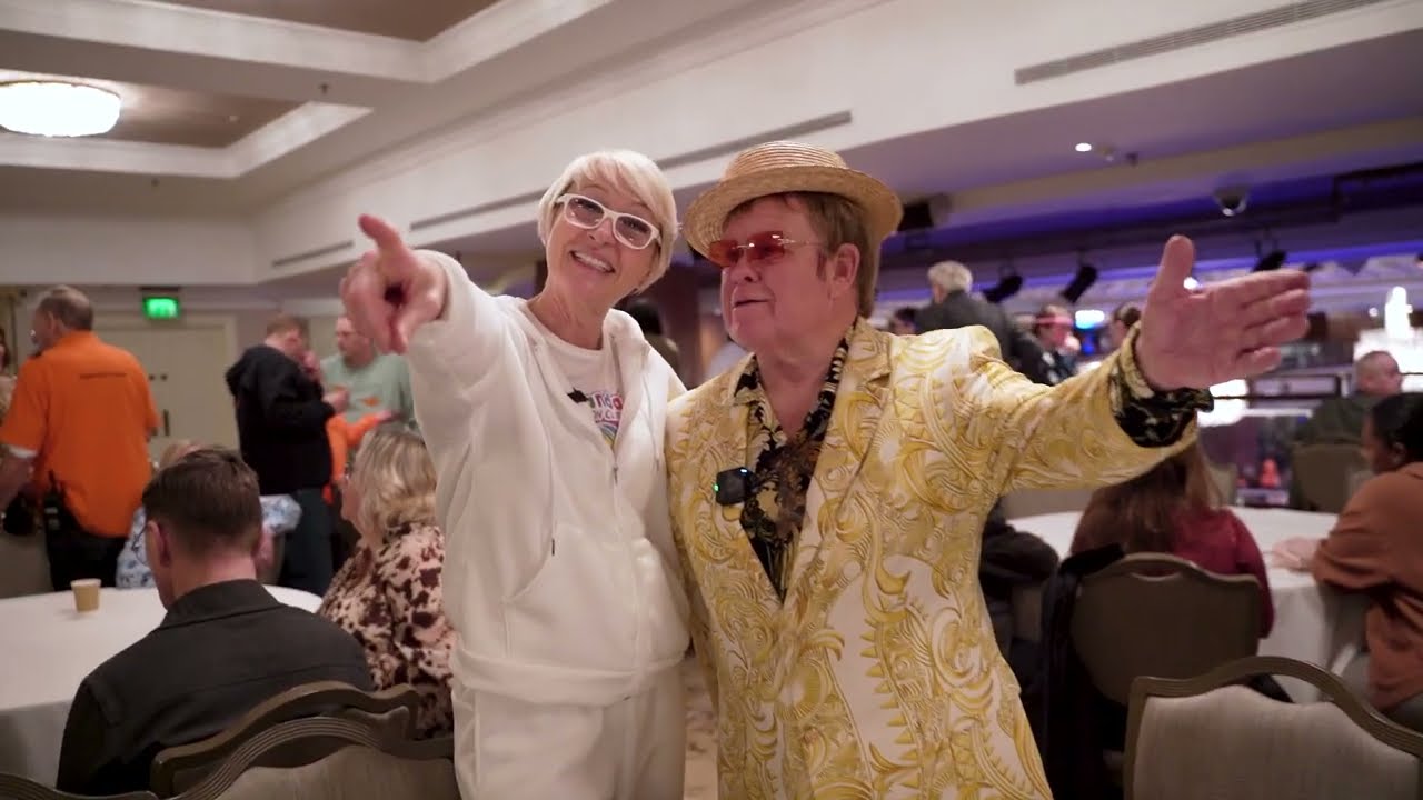 Action Amanda Interviewing Elton John