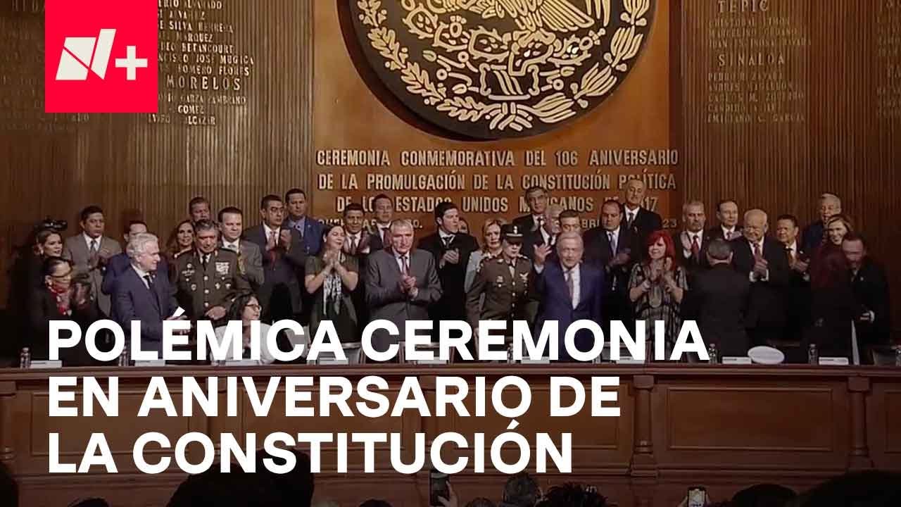 Norma Piña y AMLO, polémica en aniversario de la Constitución en Querétaro - En Punto