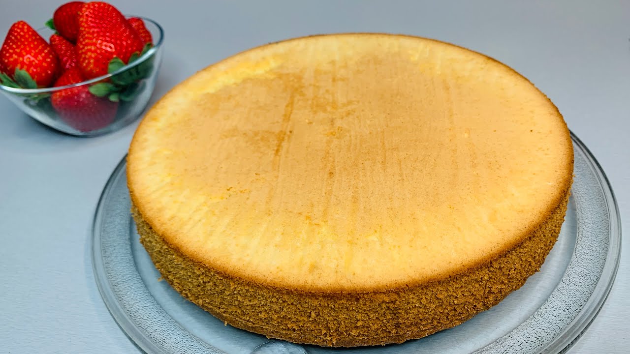 Klassischer Biskuitboden Wiener Art 🍰 luftig und lecker