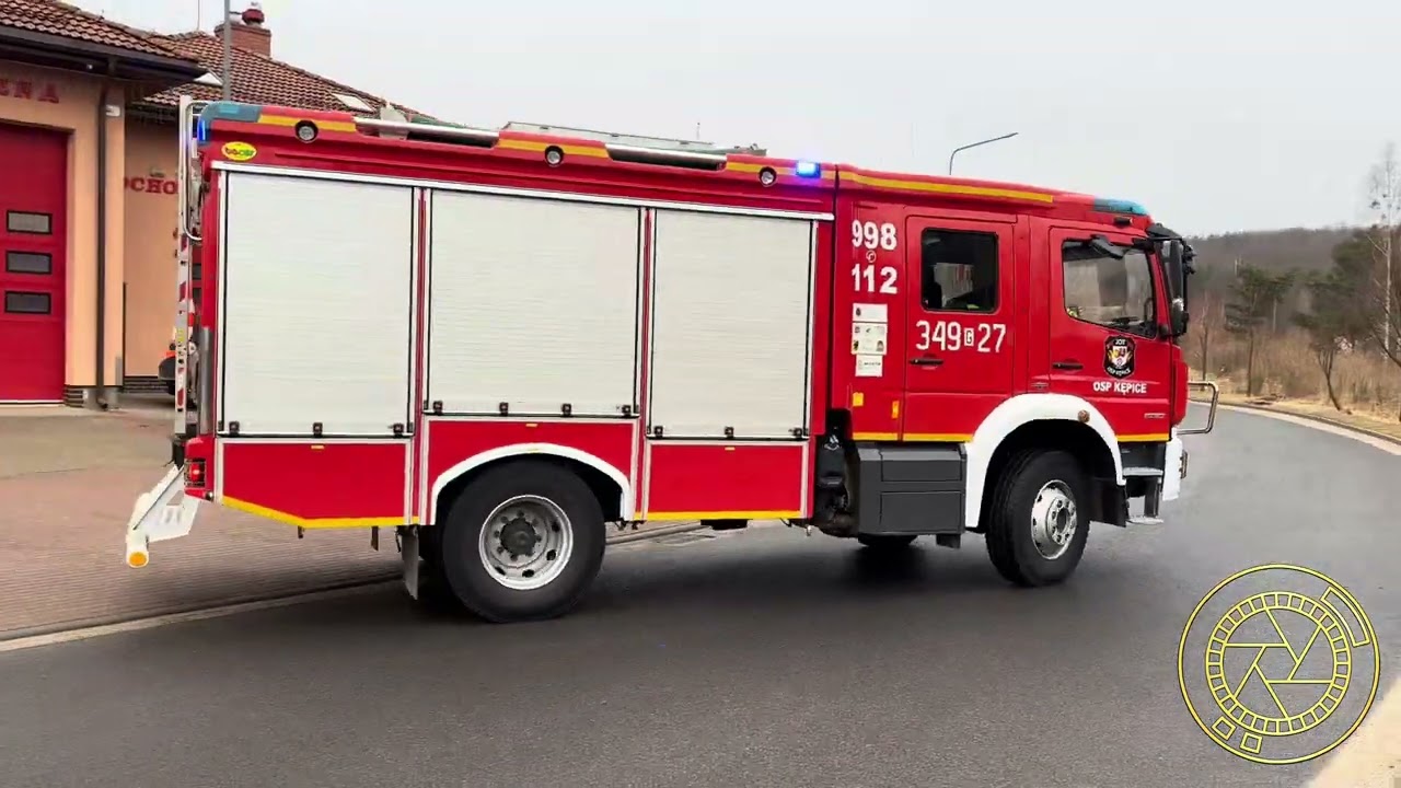 Wyjazd alarmowy OSP Kępice pomoc zrm i otwarcie mieszkania 