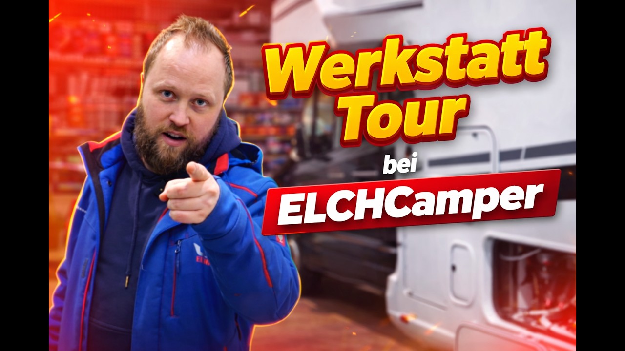 Werkstatt Tour bei ELCHCamper | Sprinter 4x4, Auflastung & Camper-Umbauten