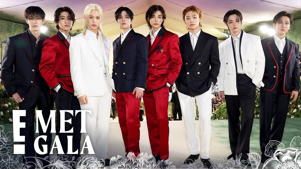 Stray Kids демонстрируют невероятную модную трансформацию на первом Met Gala! | Met Gala 2024
