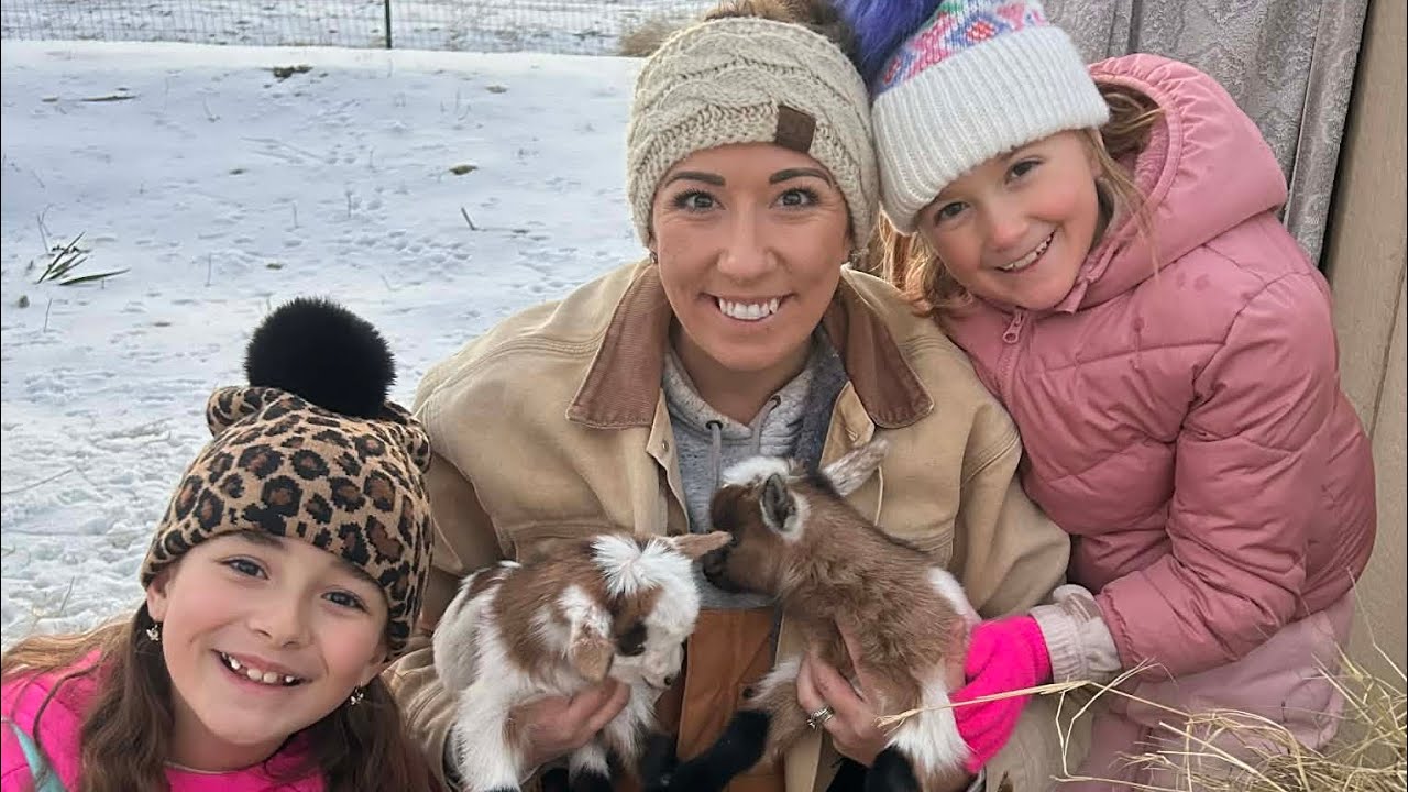 Winter storm and spring plans!
