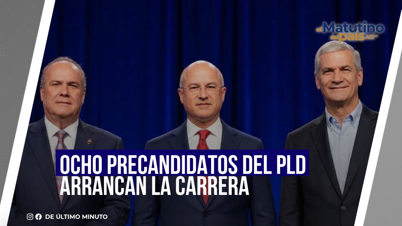 OCHO PRECANDIDATOS DEL PLD ARRANCAN LA CARRERA Y PODRÍAN SUMARSE MÁS NOMBRES
