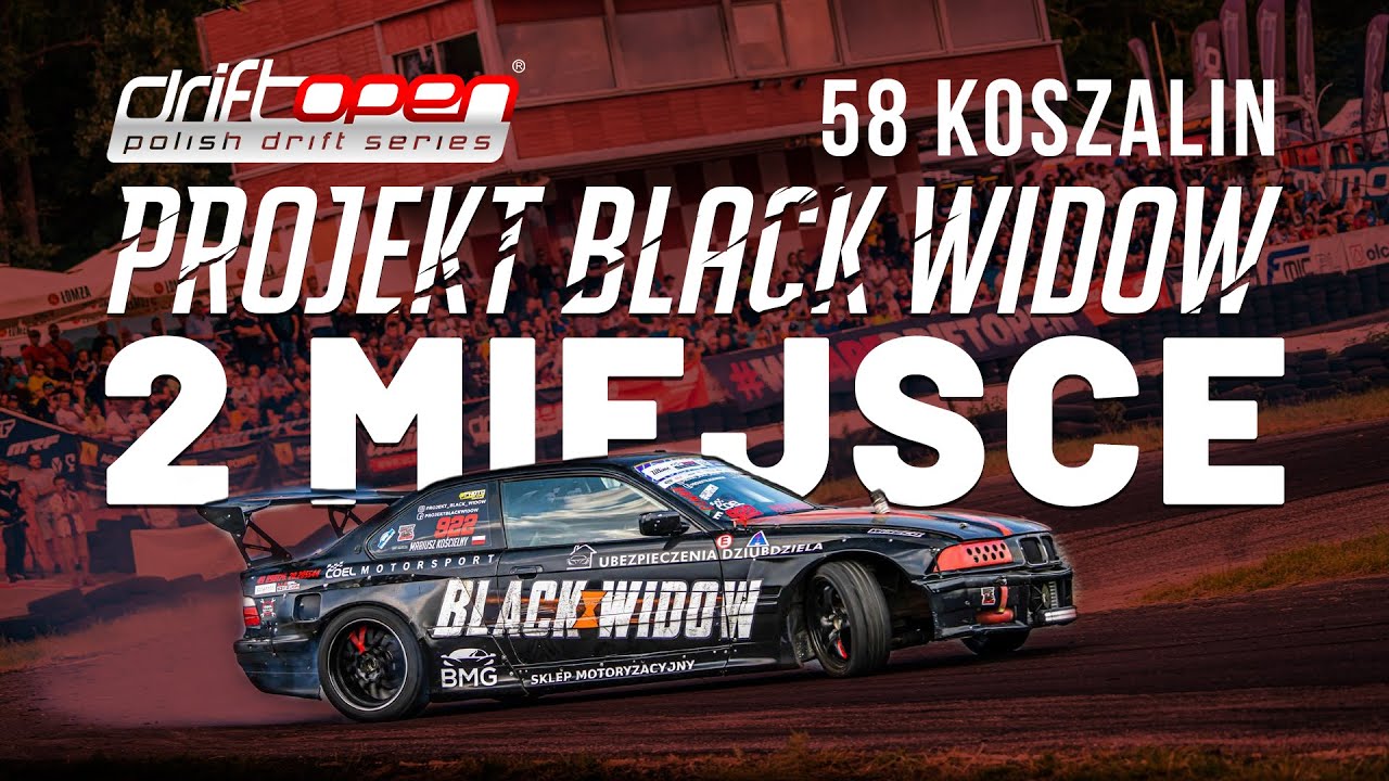 Debiut w Koszalinie! Drift Open Projekt Black Widow