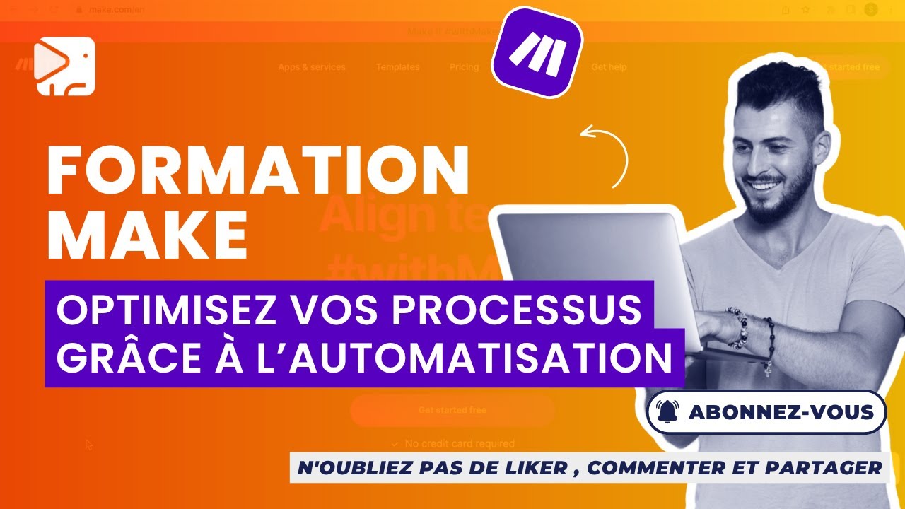 Formation Make - Optimisez vos processus gr&acirc;ce &agrave; l&rsquo;automatisation