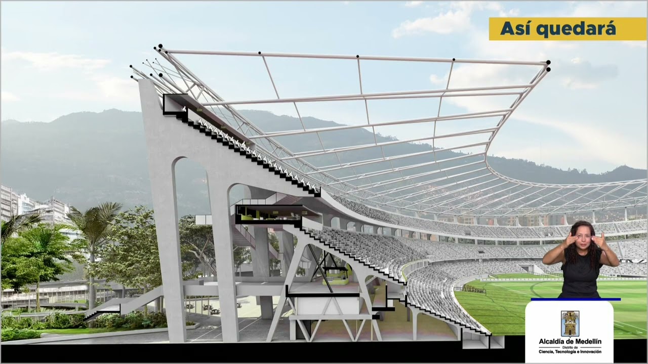 Así será el nuevo Atanasio Girardot, un estadio de talla mundial
