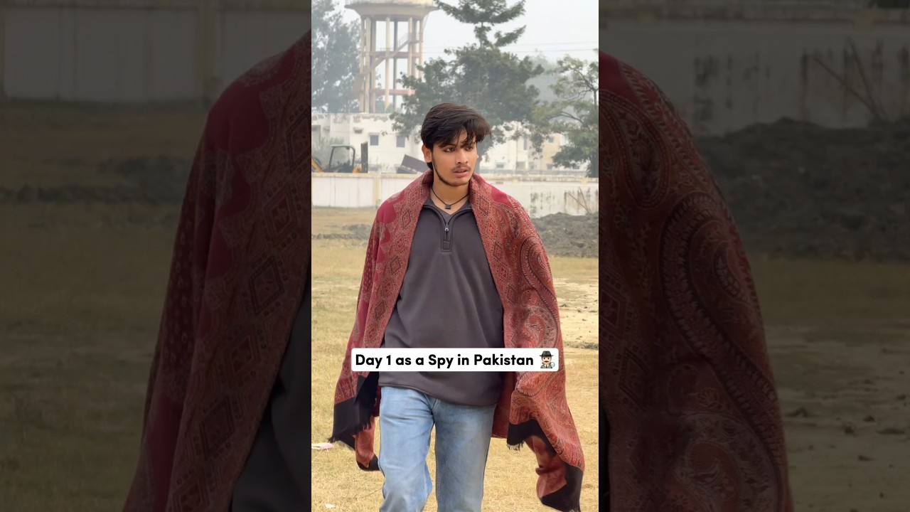 Day 1 as a Spy in Pakistan 💀🕵🏻&zwj;♂️ #shorts #tranding #funny #comedy #dhurandhar