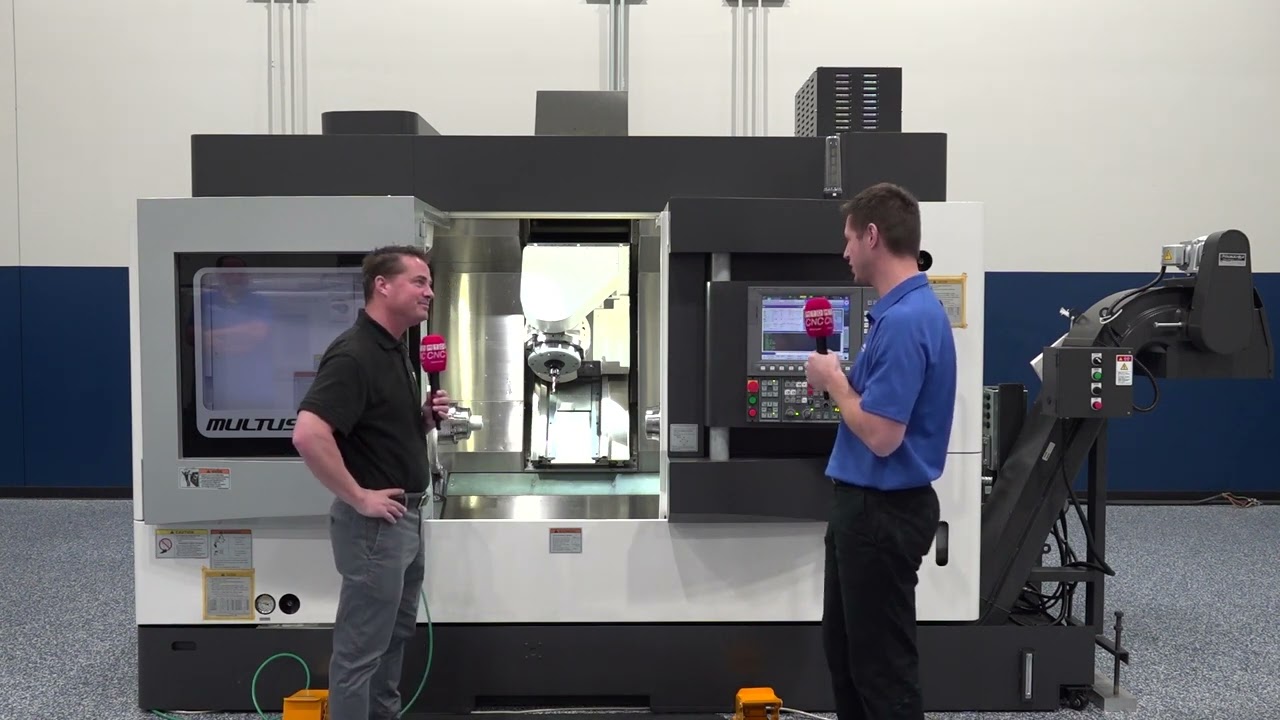 Ultimate flexibility, versatility, and multi-tasking with the OKUMA MULTUS B250II from Morris ...