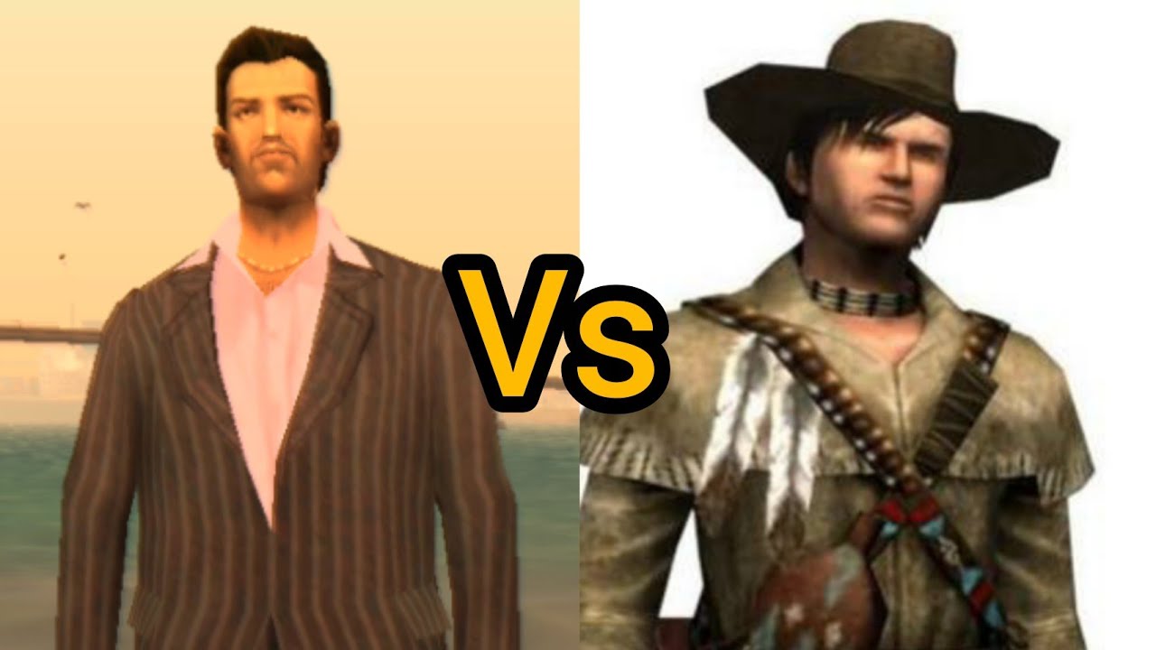 Tommy Vercetti Vs Gun Colton White