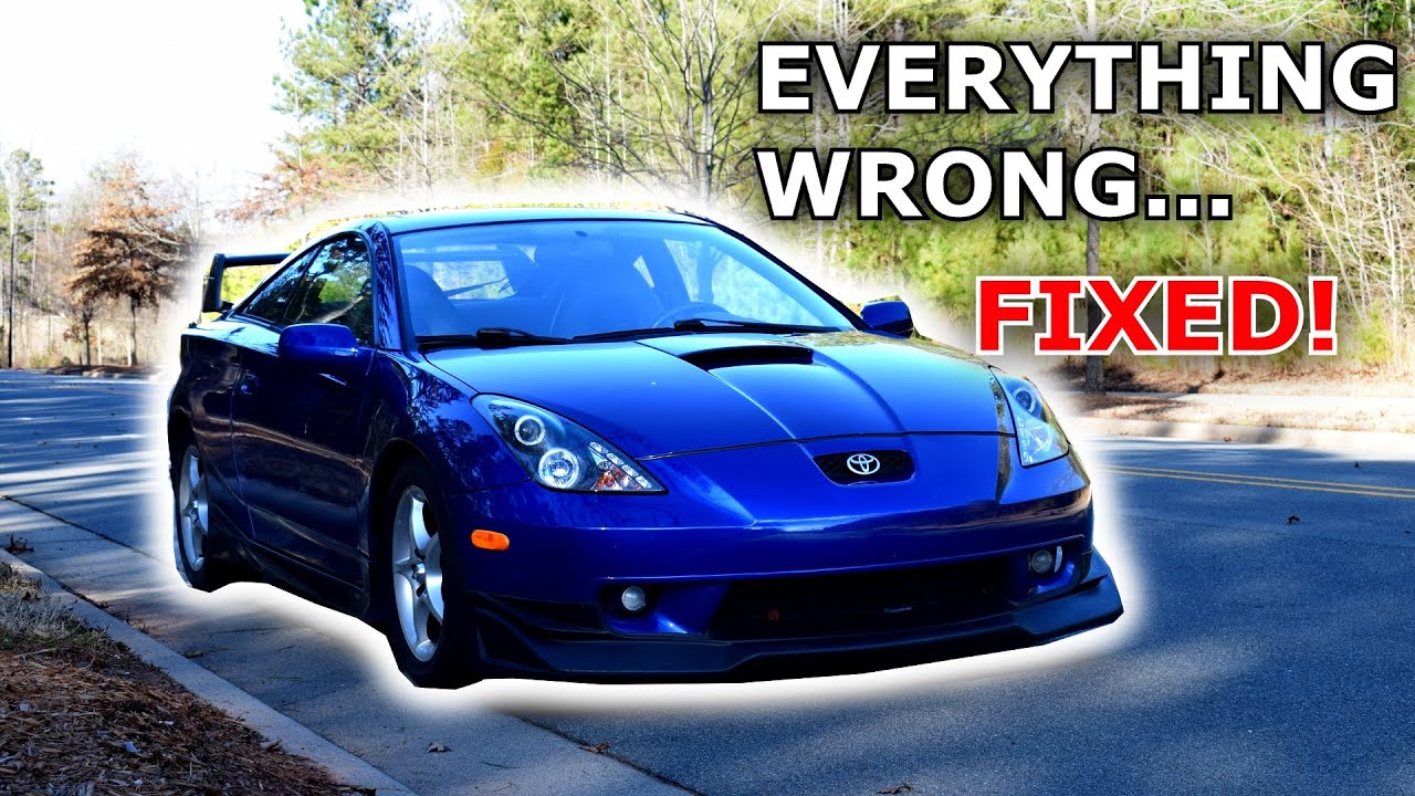 Fixing Everything Wrong With My 2000 Toyota Celica GTS