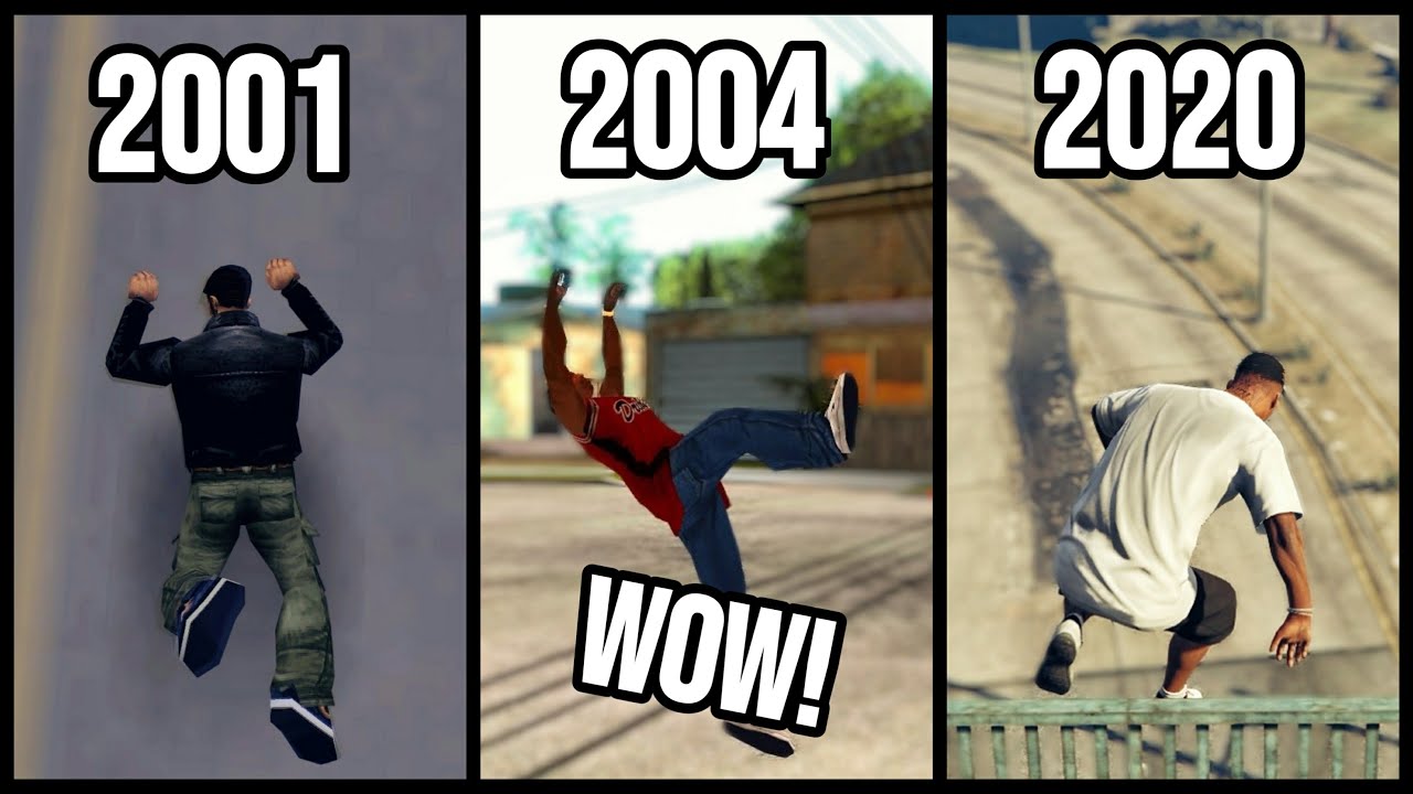 PARKOUR LOGIC in GTA Games (2001-2020)