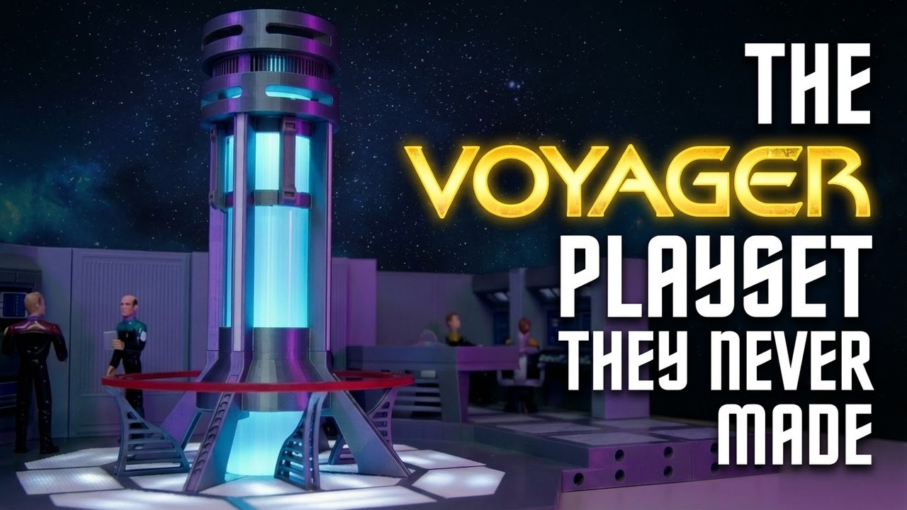 The Star Trek Voyager Playset That Never Existed