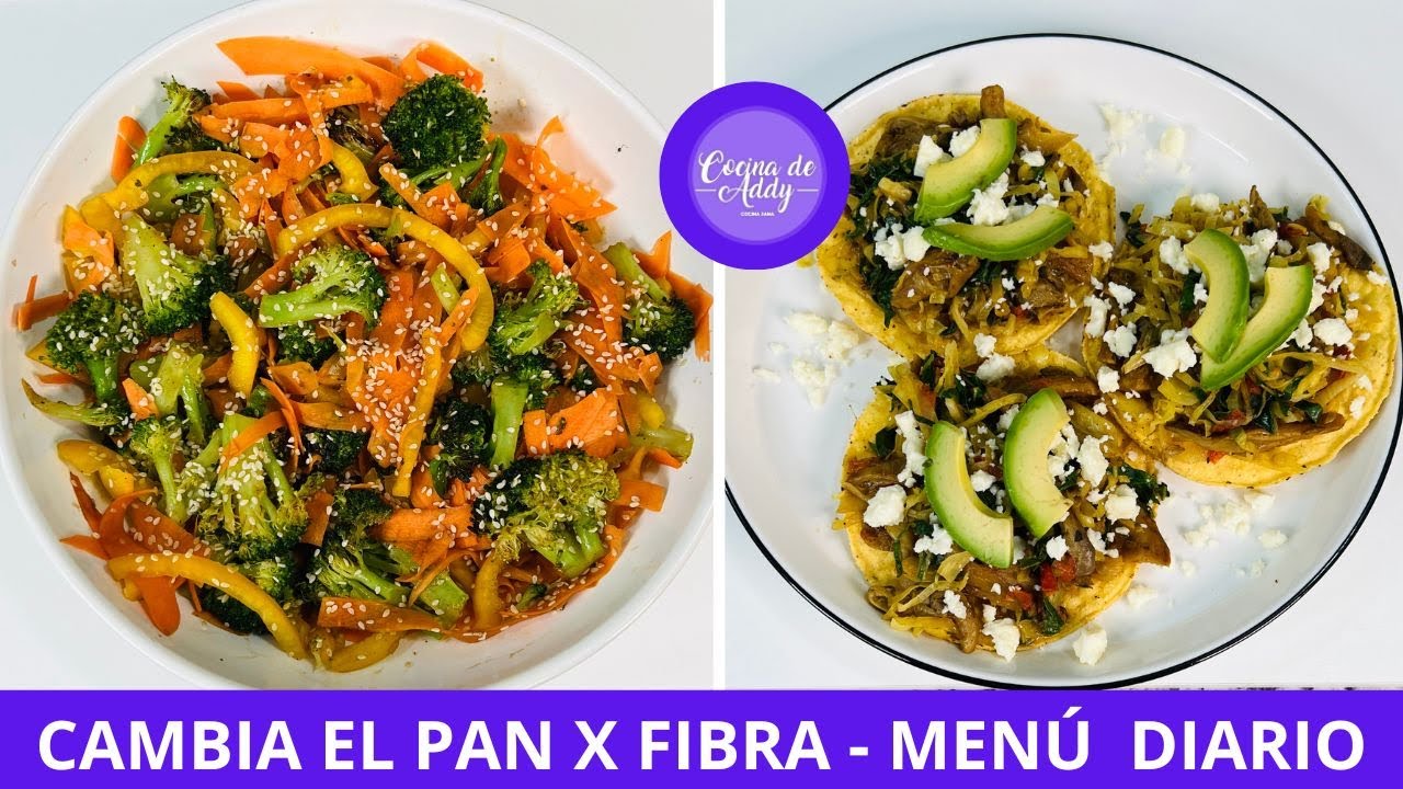 M&aacute;s FIBRA, Ad&iacute;os al PAN. TINGA SIN CARNE + ENSALADA PRIMAVERA. Resultados Sorprendentes SIN DIETA