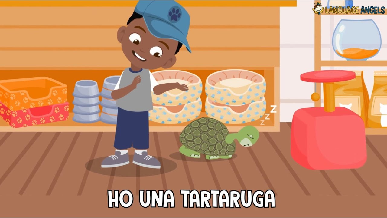 Italian Pets Song | Part 2 | Songs for Kids | Langauge Angels