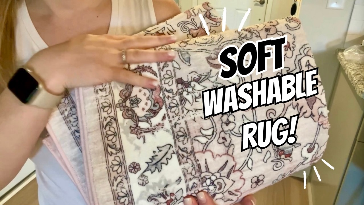 This Washable Rug Runner Is SO Soft (Perfect for Entryways!)
