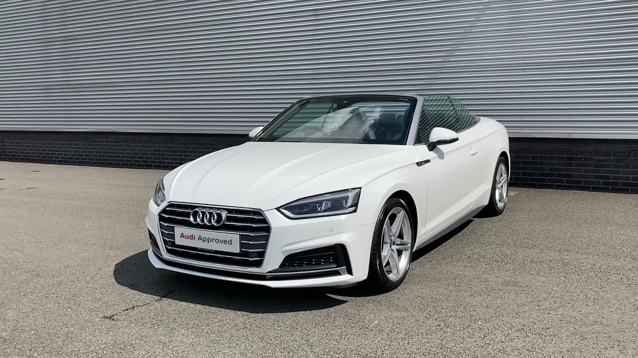 2018 Used Audi A5 Cabriolet S line 2.0 TFSI 190 PS 6-speed | Stoke Audi