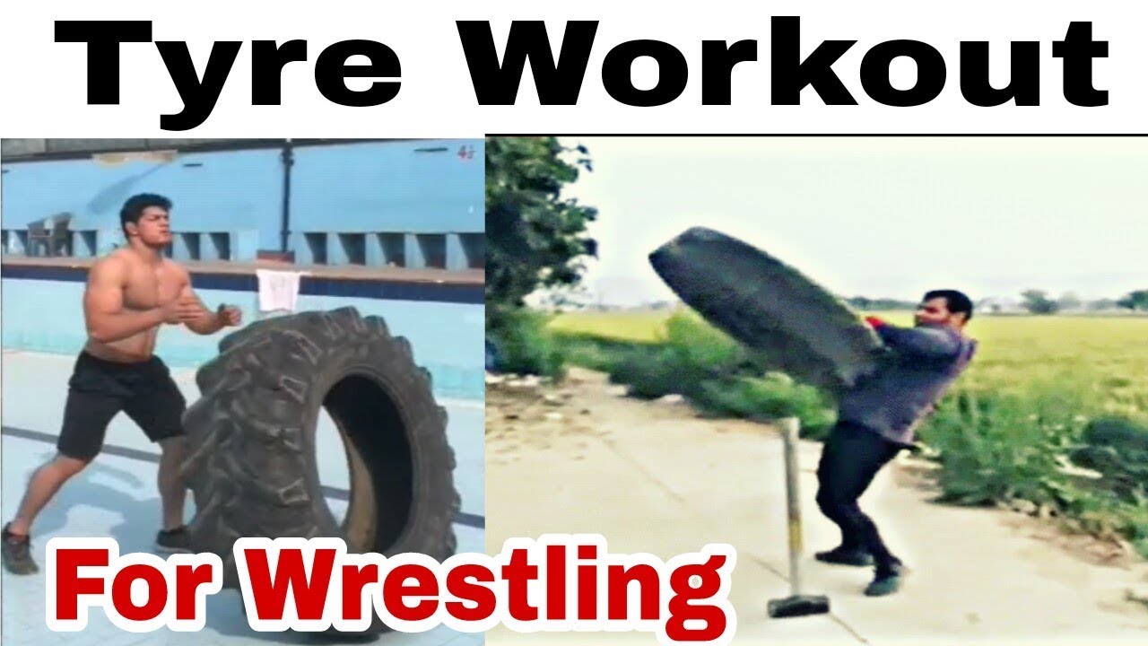 Tyre Workout For Wrestling  ~  Kushti Ke Deewane