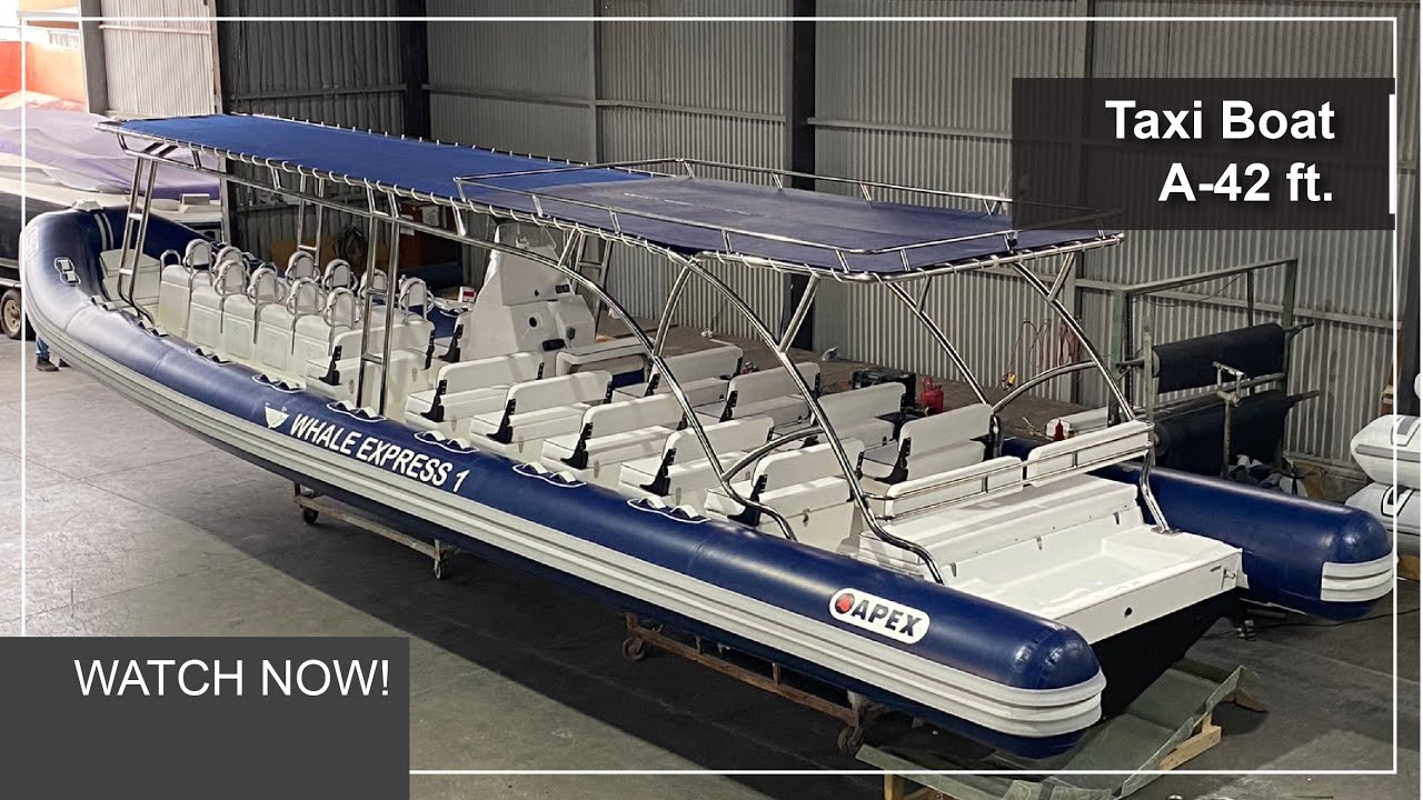 Taxi Boat - A 42 feet - Presentation