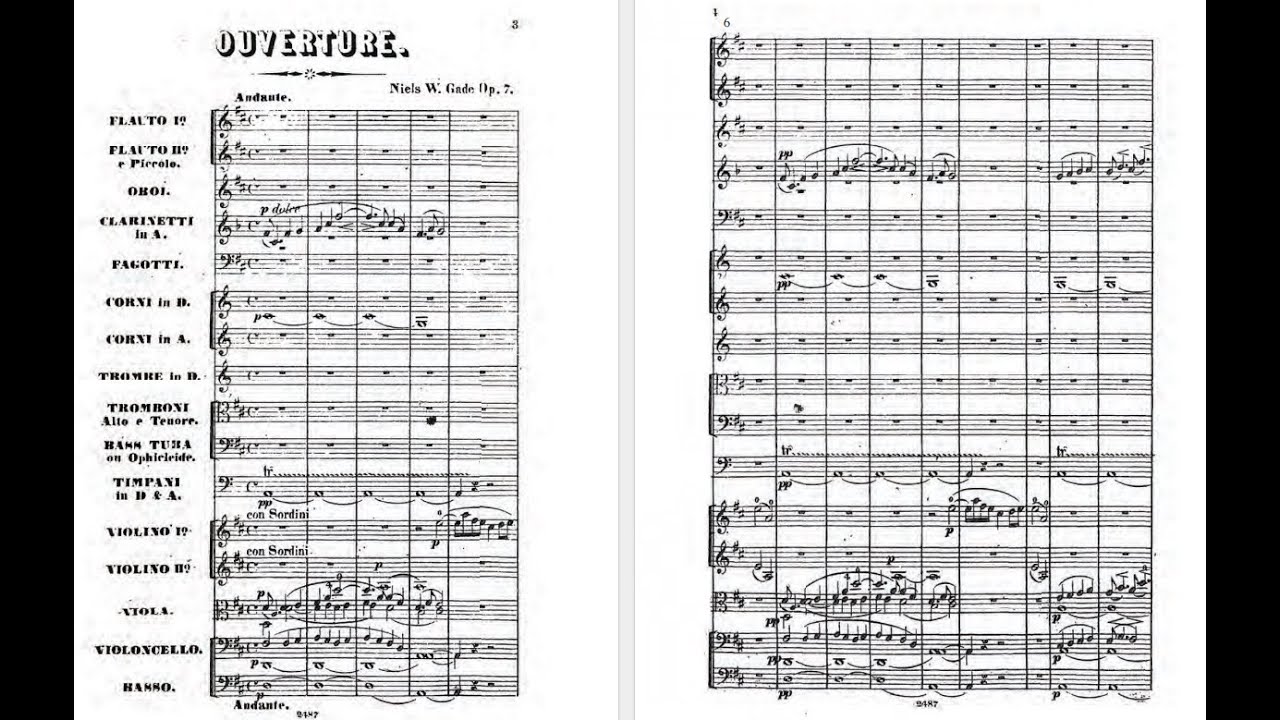 Niels Gade - Im Hochland (In the Highlands), Op.7