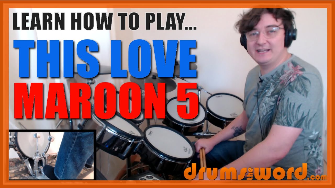★ This Love (Maroon 5) ★ Урок игры на барабанах ПРЕДВАРИТЕЛЬНЫЙ ПРОСМОТР | Как играть песню (Райа...