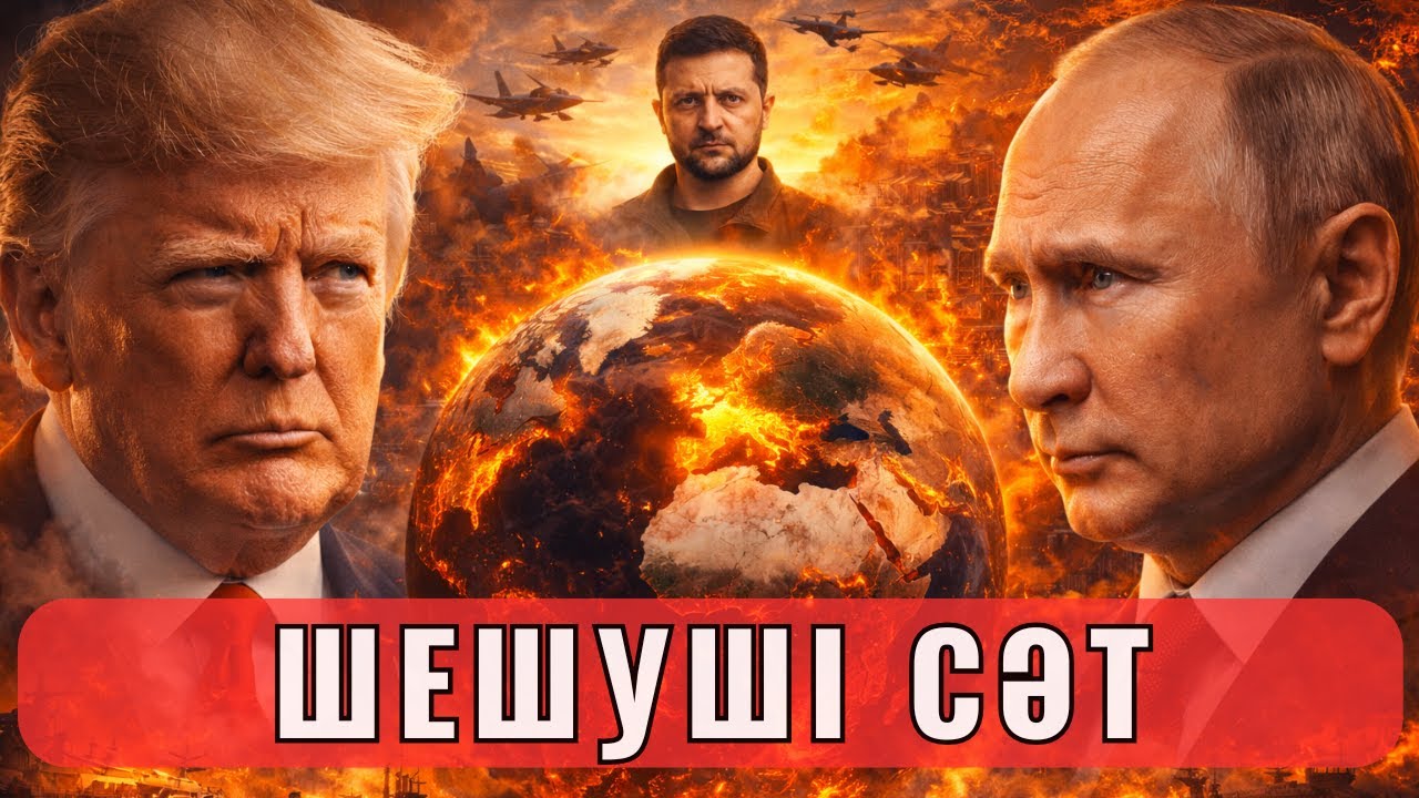 Жаһандық дабыл қағылды: Трамп, Путин, Зеленский мен Еуропа — соғыс шегінде ме?