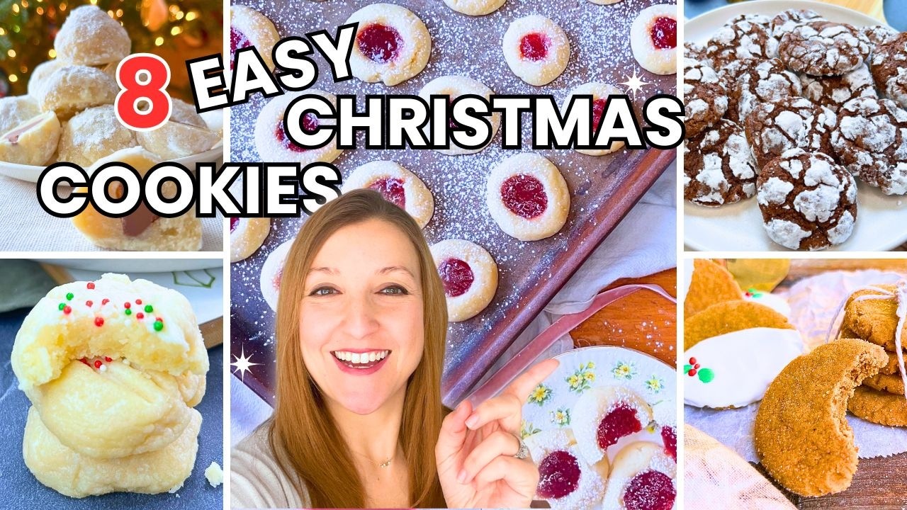 “Quick & Easy Christmas Cookie Recipes 🎄 | No-Fail Holiday Baking Everyone Can Make!”