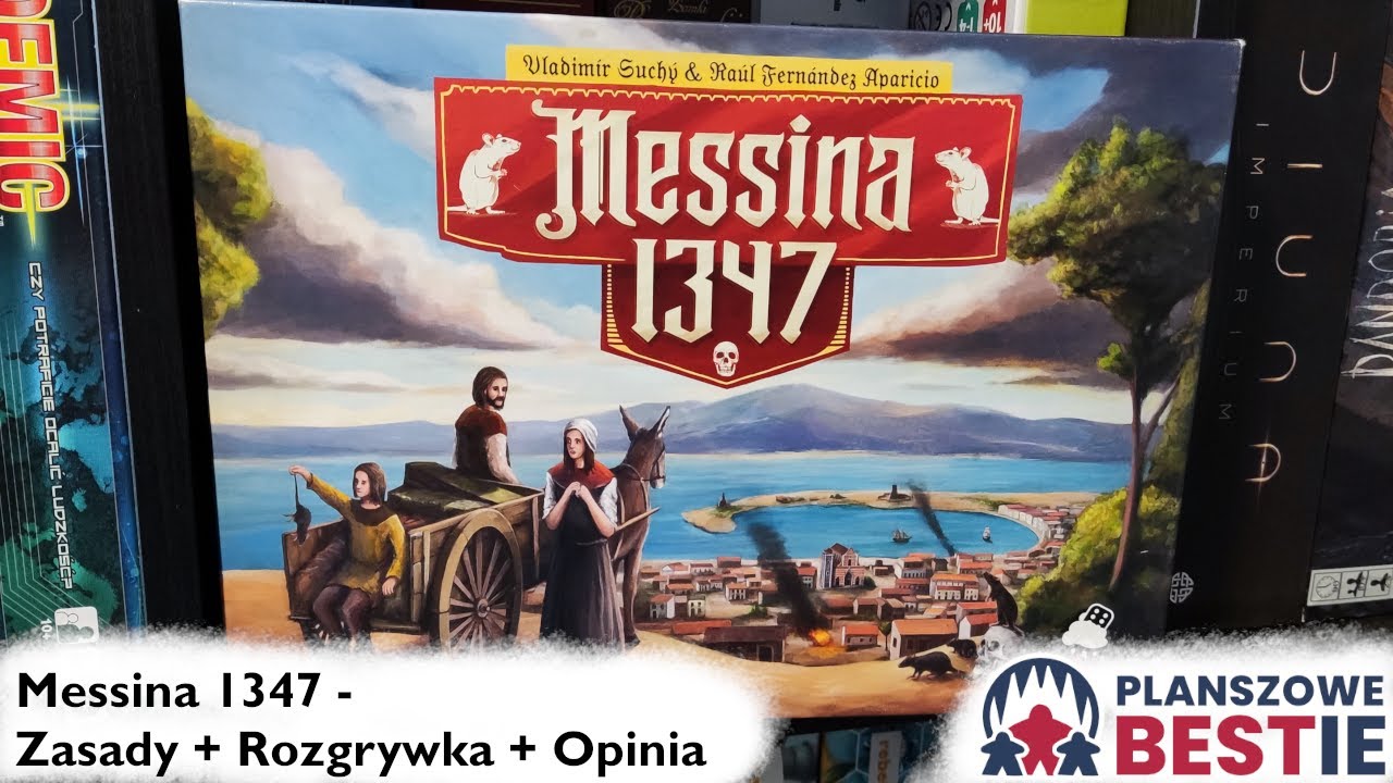 Planszowe Bestie #47- Messina 1347 (Zasady + Gra + Podsumowanie) - 16.02.2022