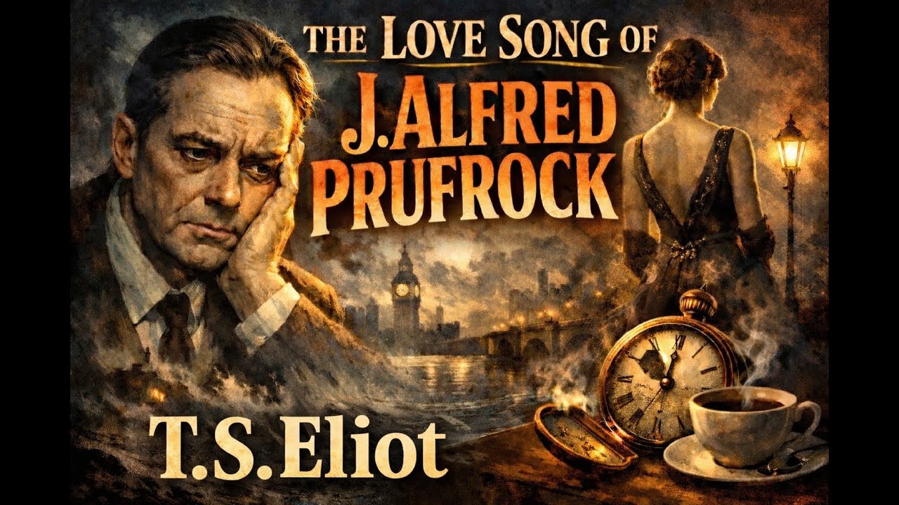 English Literature | T. S. Eliot | Modernist poem | The Love Song of J. Alfred Prufrock