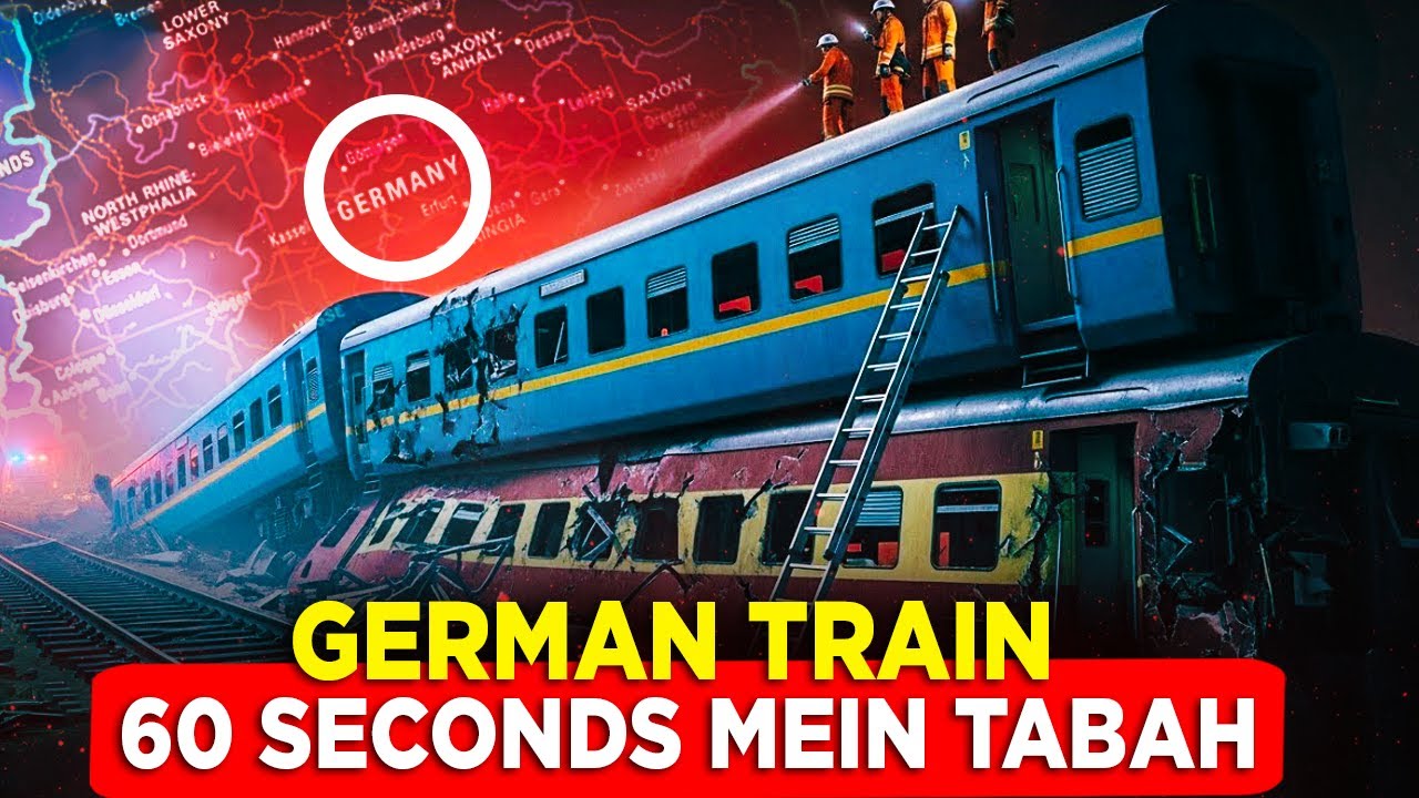 Germany ICE Train Crash – Eschede Disaster | How a Hidden Fault Caused  Deadliest Train Accident