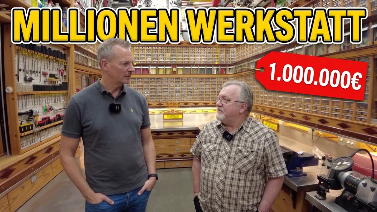 TEUERSTE PRIVATE WERKSTATT der Welt - $1.000.000! | WERKZEUG NEWS 183