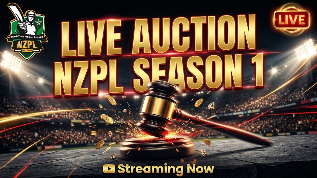 NZPL  2026 || PLAYERS AUCTION