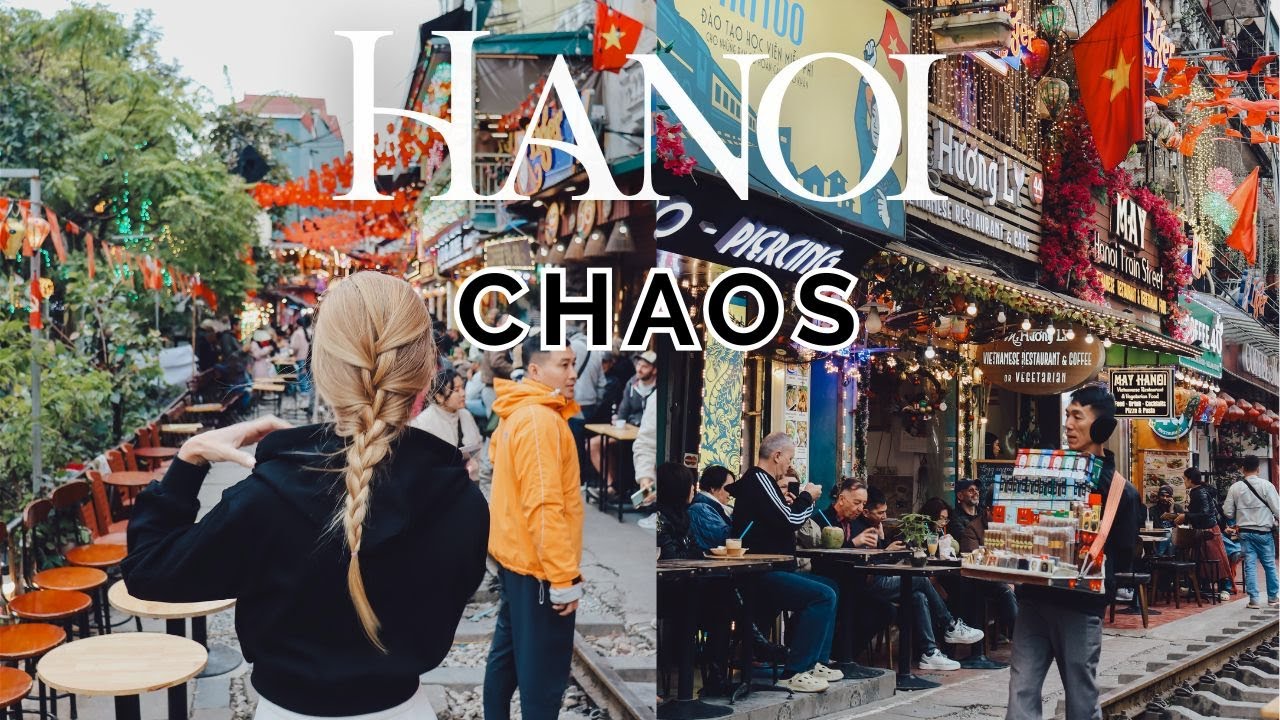 Poprvé v Hanoji: Train Street, Egg Coffee & realita města 🇻🇳