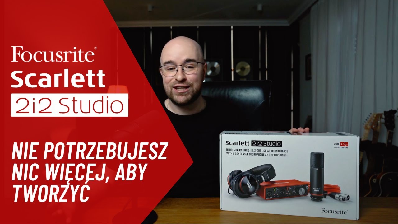 Focusrite Scarlett 2i2 Studio 3rd Gen - test zestawu z Guitar Way!