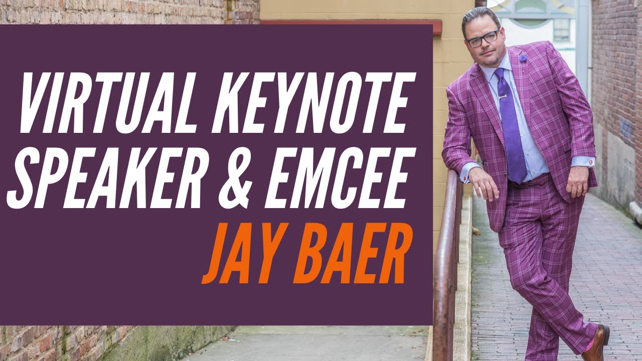 Virtual Keynote Speaker and Emcee Jay Baer