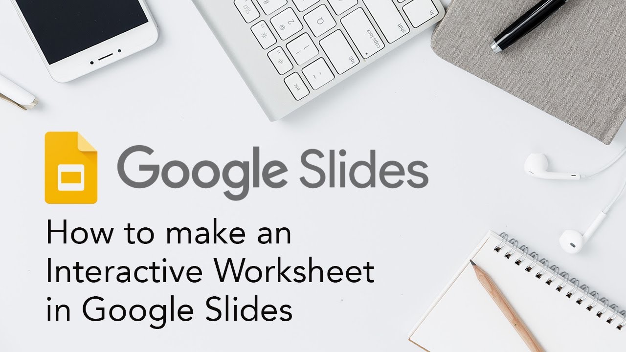 How to make Interactive Worksheets in Google Slides