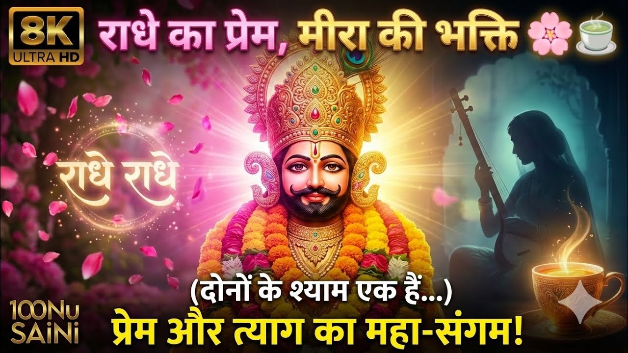 राधे का प्रेम, मीरा की भक्ति 🌸🍵 (दोनों के श्याम एक हैं) | Khatu Shyam new Bhajan | shyam bhajan 2026