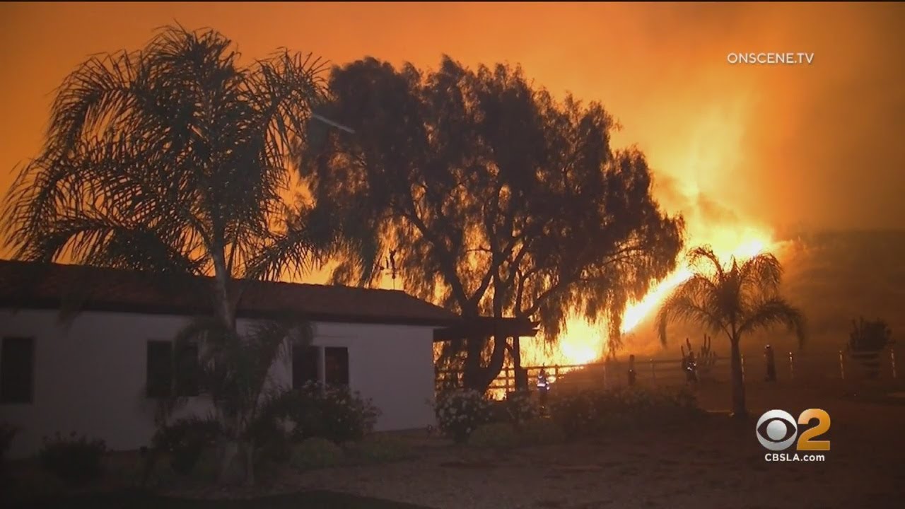 Maria Fire: Evacuations Ordered As Brush Fire Near Santa Paula Explodes To 5,000 Acres