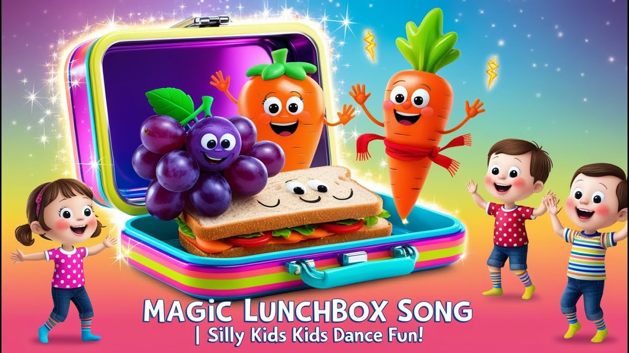 The Magic Lunchbox Song | Fun Kids Song | Dancing Food & Silly Surprises 🎵