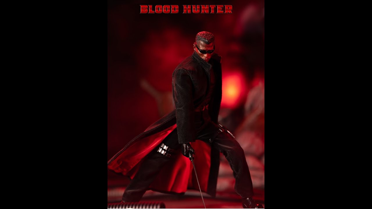 SAWTOOTH TOYS  1/12 Scale Blood Hunter( BLADE ) figure review