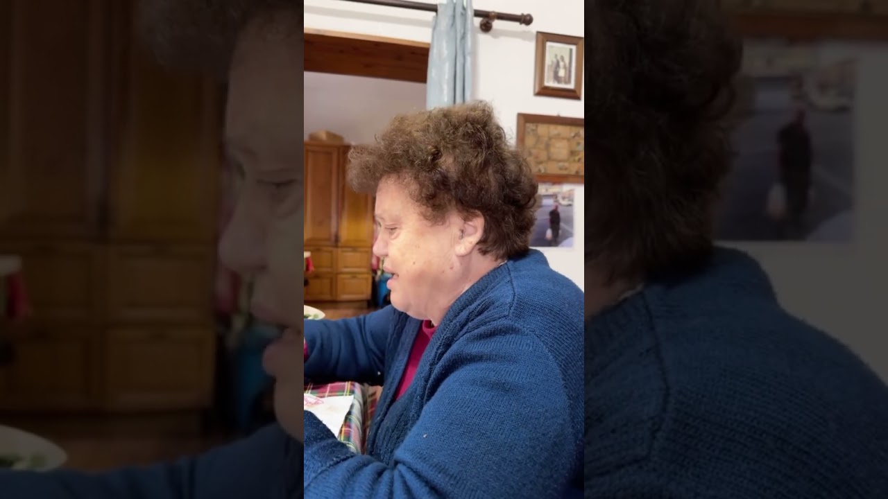 Nonno Faustino vede Carletto dopo esser stato a Sanremo😂🐊😡