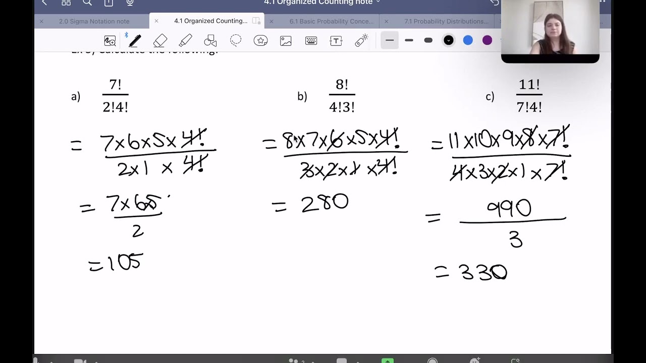 Factorials and Permutations