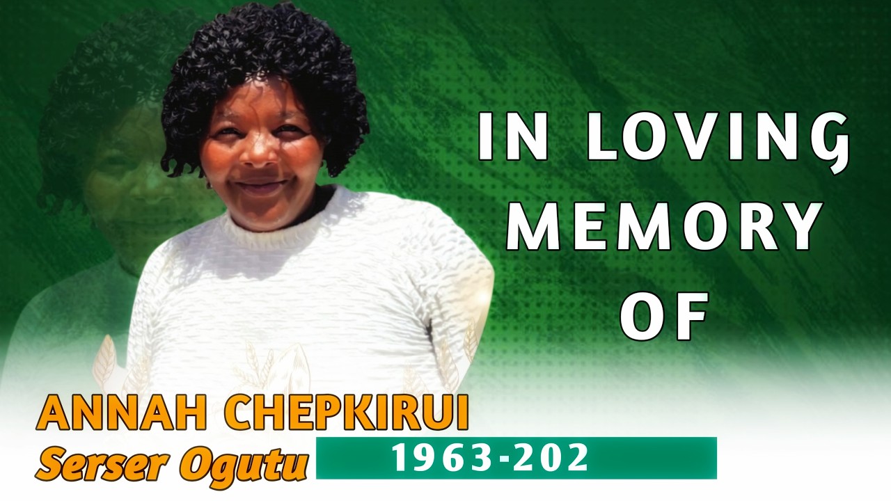 FARE THEE WELL ANNAH CHEPKURUI SERSER OGUTU