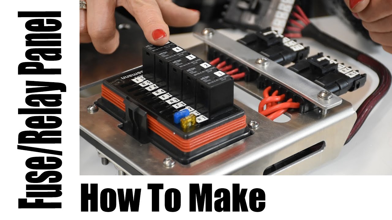 The Best Way To Make A Relay/ Fuse Panel, Automotive Wiring
