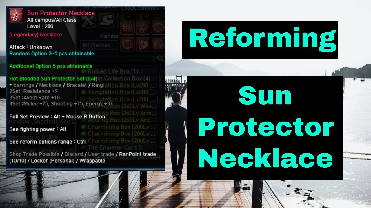 Ran Online GS Reforming(Sun Protector Necklace) Fela-GG #127