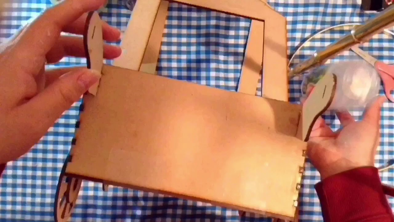 C&oacute;mo armar un mini candy bar de mdf Madera.